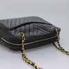 Secondhand Chanel V Stitch Black Leather Bags
