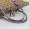 Secondhand Gucci Convertible Belted Tote GG Canvas with