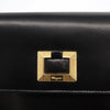Salvatore Ferragamo Gancini Shoulder Bag Leather