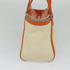 Salvatore Ferragamo Gancini Tote Canvas and Leather