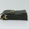 Secondhand Chanel Vintage CC Flap Phone Holder Crossbody Bag Quilted Patent
