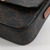 Celine Triomphe East-West Shoulder Bag Triomphe Coated Canvas