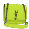 Saint Laurent Vicky Crossbody Bag Vertical Quilted Patent