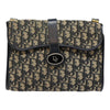 Christian Dior Vintage Flap Crossbody Bag Canvas