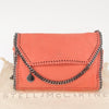 Stella McCartney Falabella Fold Over Flap Crossbody Bag Shaggy Deer