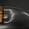 Gucci Vintage Convertible Bamboo Top Handle Bag Leather