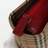 Secondhand Burberry Nova Handbag Check Pattern