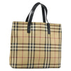 Secondhand Burberry Nova Check Tote canvas check pattern