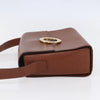 Secondhand Celine Circle logo Brown Leather Bags