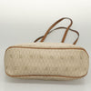 Christian Dior Vintage Honeycomb Tote Bag Canvas and Leather