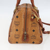 Secondhand MCM Visetos logogramme Handbag Canvas and