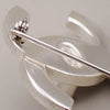 Chanel Vintage CC Turnlock Brooch Metal