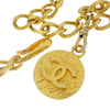 Chanel Vintage Medallion Chain Belt Metal