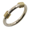 Tiffany & Co. Double Coil Ring Silver and gold