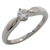 Secondhand Bvlgari Dedicata a Venezia Solitaire Ring Platinum with RBC Diamond E/VS2