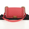 Chanel Jacket Boy Flap Bag Quilted Lambskin