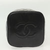 Secondhand Chanel Vanity pouch Black Leather Bags