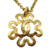 Secondhand Chanel CC Flower Pendant Necklace