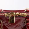 Louis Vuitton Alma Handbag Monogram Vernis