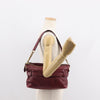 Secondhand Burberry Shoulder Bag Red Leather Bags