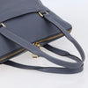 Secondhand Loewe Anagram handbag Blue Leather Bags