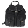 Secondhand Prada Vela Double Front Pocket Backpack Tessuto with Saffiano