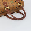Secondhand MCM Visetos logogramme Handbag Canvas and