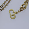 Secondhand Christian Dior CD Pendant Necklace Gold-plated