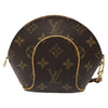 Louis Vuitton Ellipse Wristlet Clutch Monogram Canvas