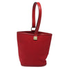 Secondhand Celine Handbag Red Canvas Bags
