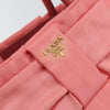 Secondhand Prada Logo Bow Tote Tessuto with