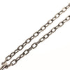 Secondhand Gucci Engraved Interlocking G Chain Link Pendant Necklace Sterling