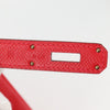 Secondhand Hermes Birkin Handbag Red Epsom with Palladium Hardware