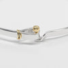 Secondhand Tiffany & Co. Love Knot Bracelet Sterling Silver and 18K Yellow