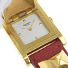 Secondhand Hermes Medor Quartz Watch Plated Metal and