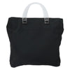 Prada Resin Handle Tote Tessuto
