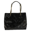 Chanel CC Chain Tote Perforated Patent