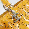 Secondhand Chanel CC No.5 Shopping Tote Perforated Patent