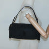 Prada SHOULDER BAG NYLON BLACK GOLD