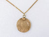 Secondhand Chanel Vintage CC Round Pendant Necklace