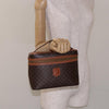 Celine Macadam Vanity Bag Canvas