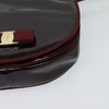 Salvatore Ferragamo Vala Shoulder Bag Patent Leather