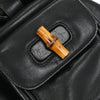 Gucci Vintage Bamboo Backpack Leather