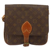 Louis Vuitton Cartouchiere Handbag Monogram Canvas