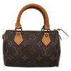 Louis Vuitton Speedy Mini HL Handbag Monogram Canvas