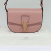 Versace Virtus Flap Messenger Bag Leather
