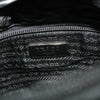 Secondhand Prada Zip Messenger Bag Horizontal Quilt Tessuto
