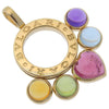 Secondhand Bvlgari Allegra Round Pendant 18 yellow gold Color multicolor