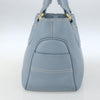Secondhand Celine Boogie Satchel Blue Leather Bags
