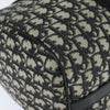 Christian Dior Vintage Trotter Boston Bag Diorissimo Canvas